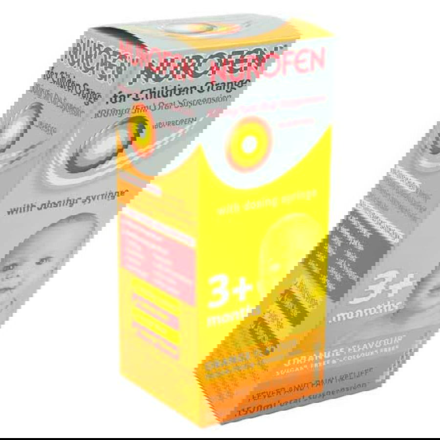 Nurofen For Children 3m Orange 