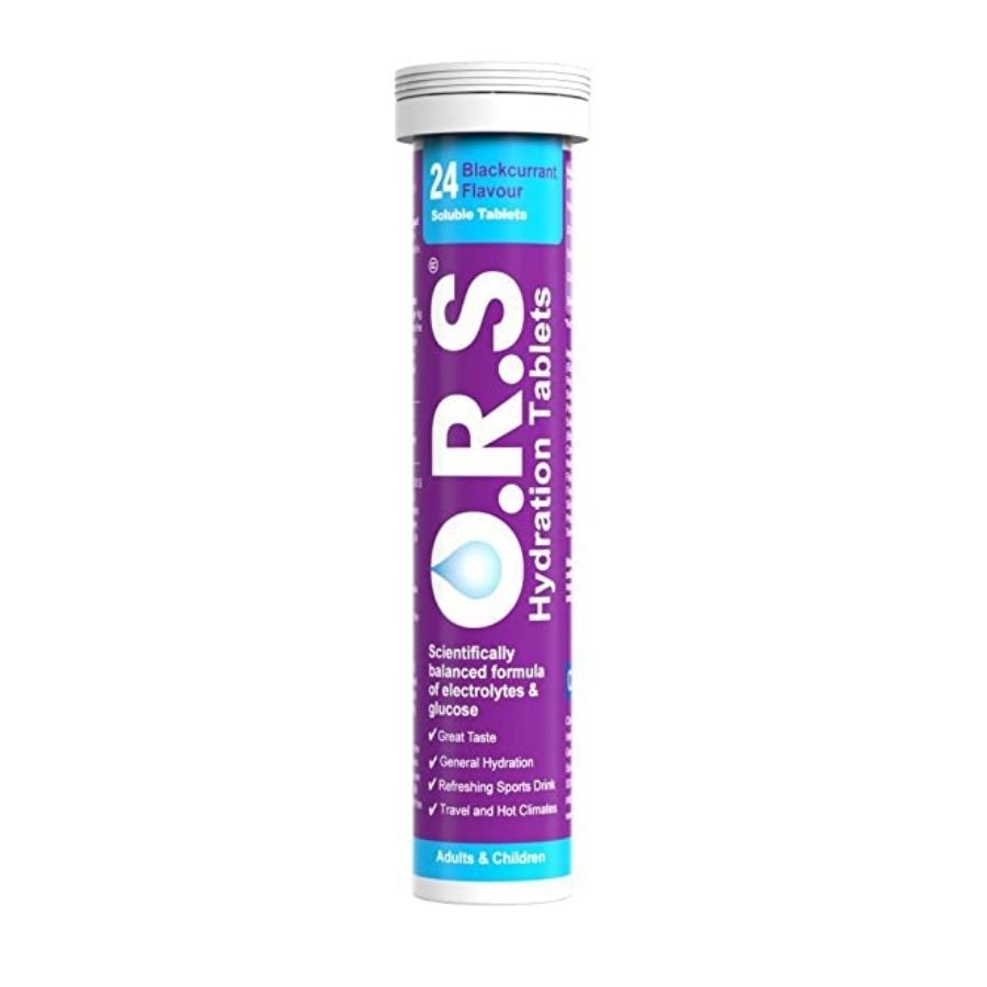 O.R.S. Rehydration Salts Blackcurrant Flavour 