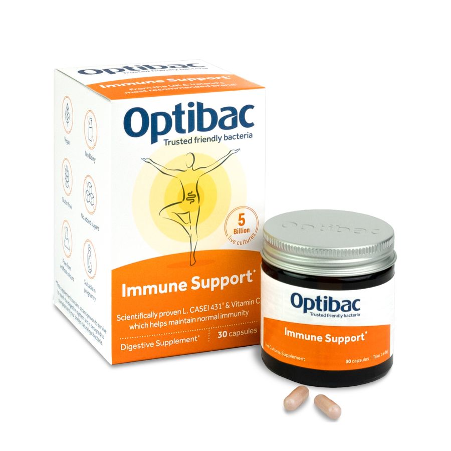 OptiBac Immune Support with Vitamin C 