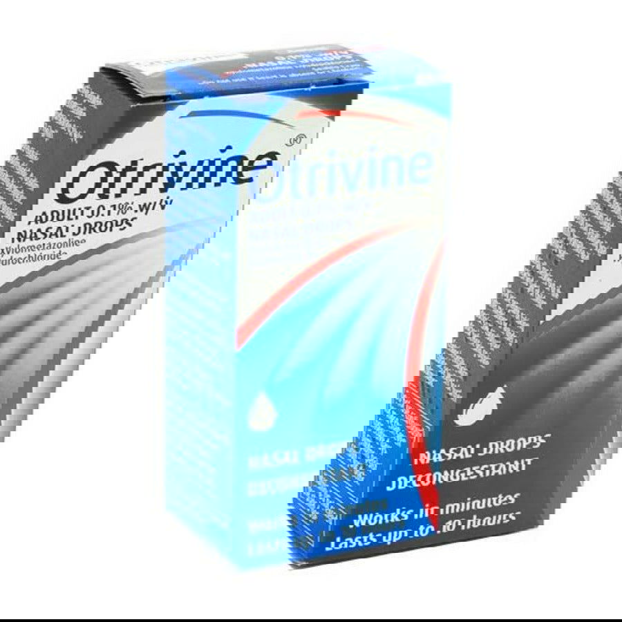 Otrivine Adult Nasal Drops 10ml 