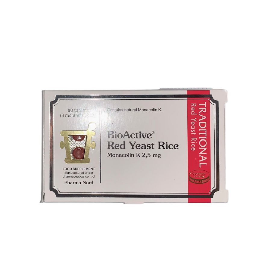 Pharma Nord BioActive Red Yeast Rice - 90 Tablets 