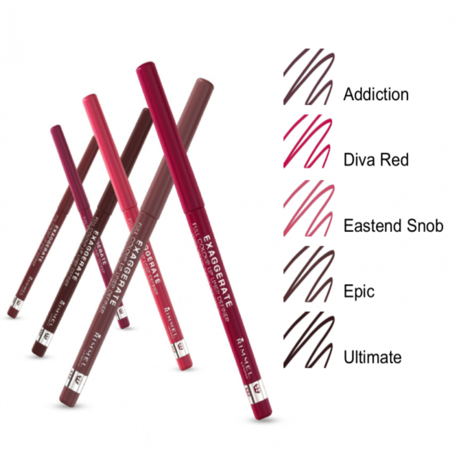Rimmel Exaggerate Automatic Lip Liner 0.25g 
