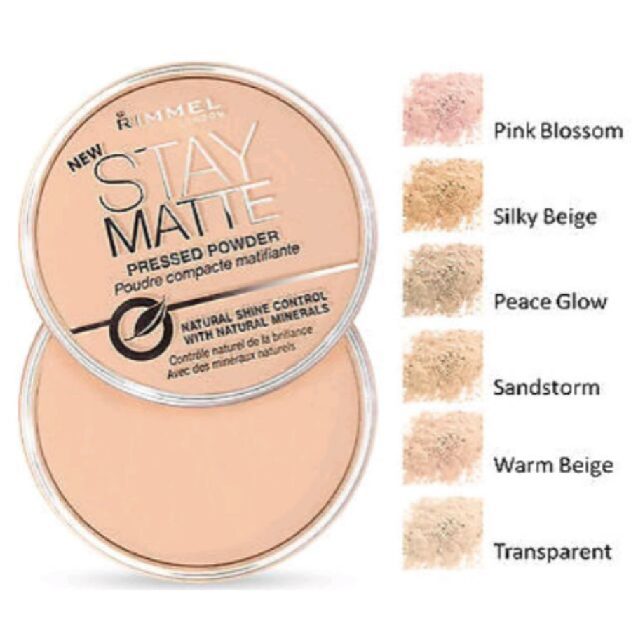 Rimmel Stay Matte Pressed Powder 