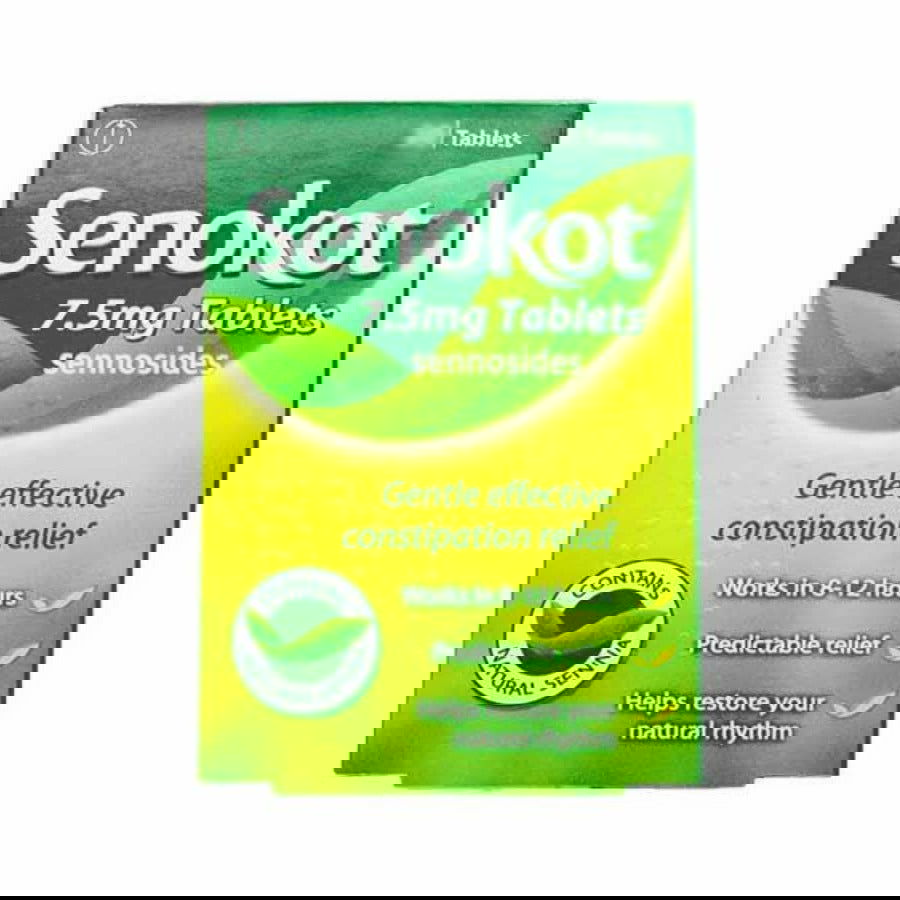 Senokot Sennosides 7.5mg Tablets 