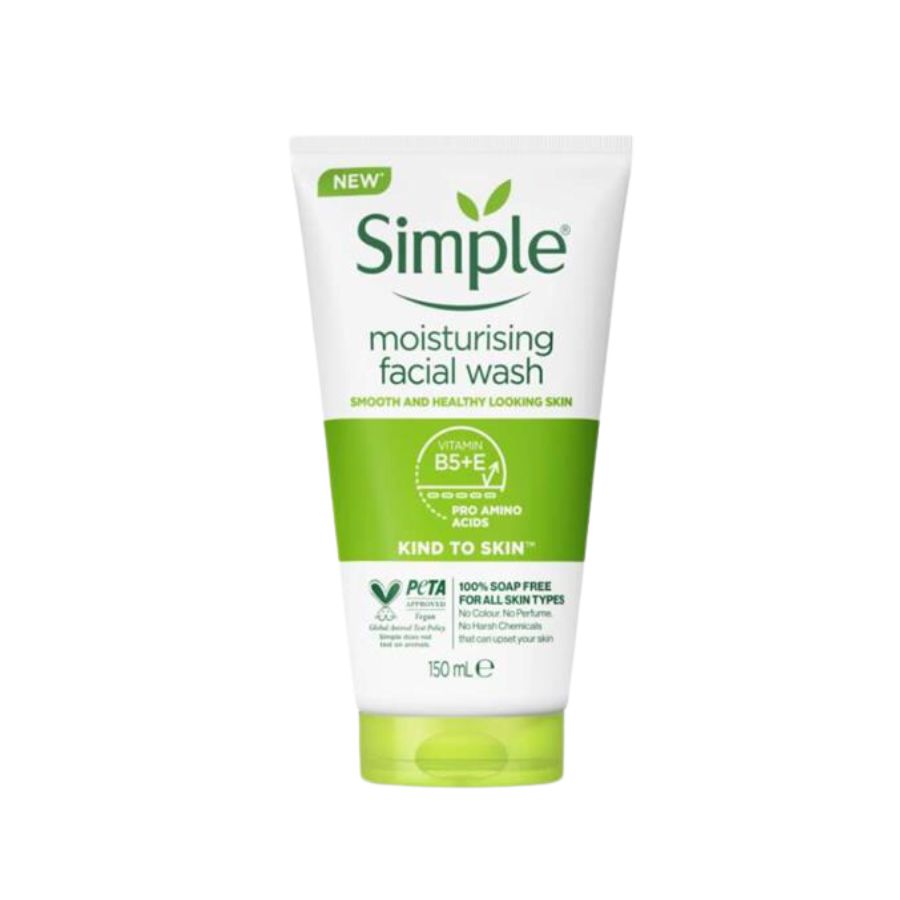 Simple Kind To Skin Moisturising Facial Wash 150ml 