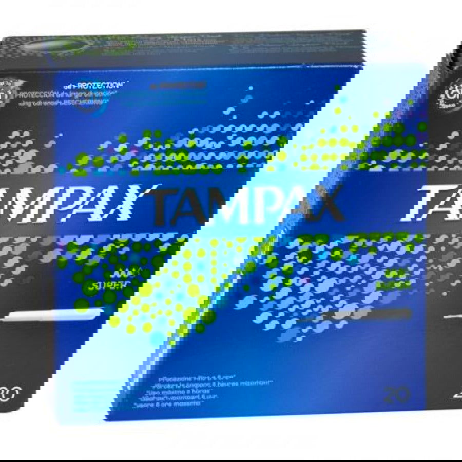 Tampax Super Tampons 20 