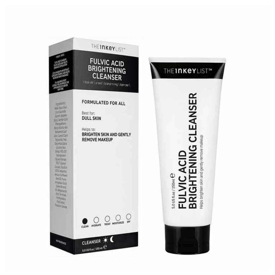 The Inkey Fulvic Acid Brightening Cleanser 