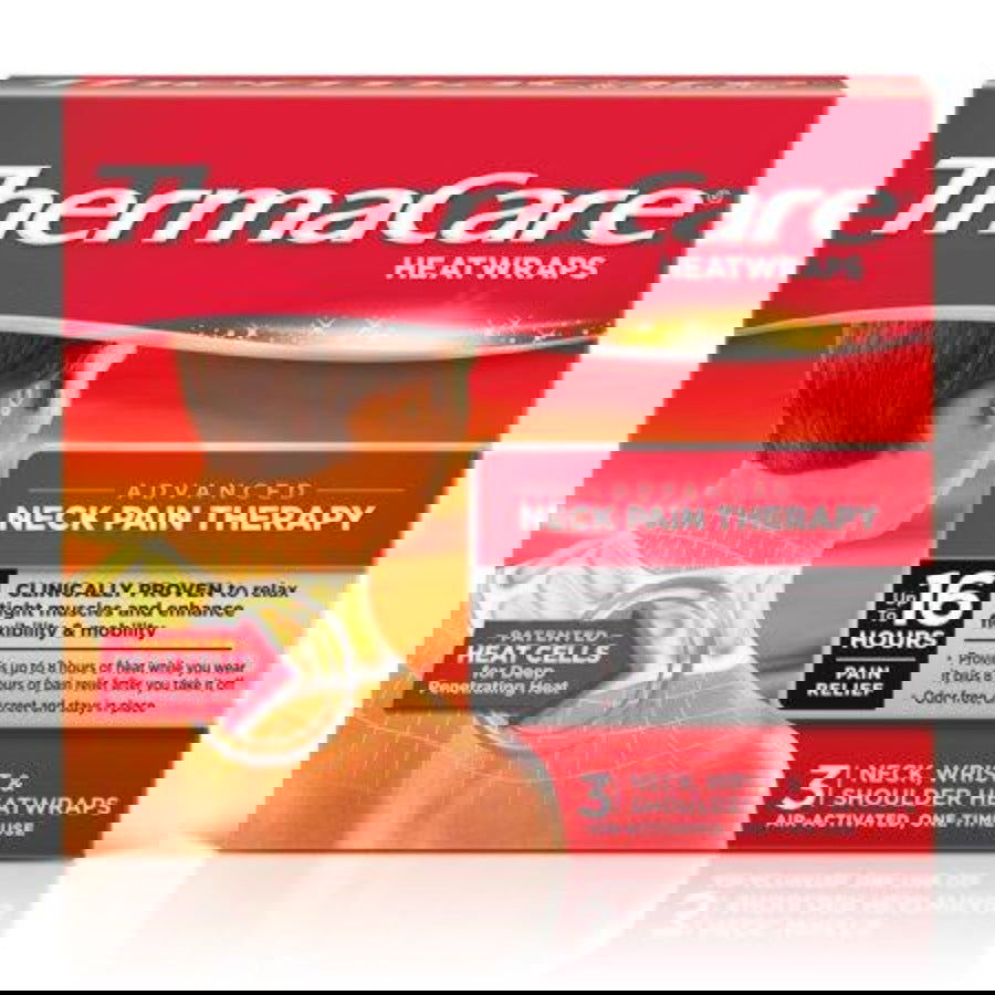 Thermacare Heat Wraps Neck, Wrist & Shoulder 