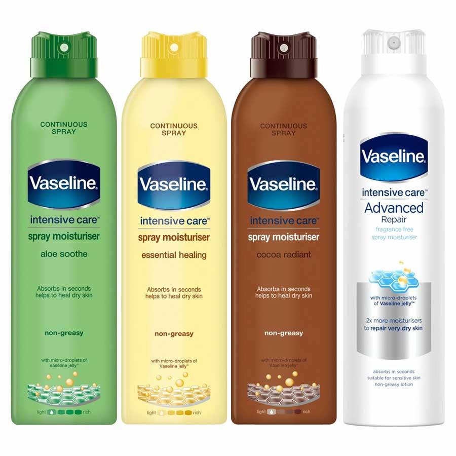 Vaseline Body Spray Moisturiser 