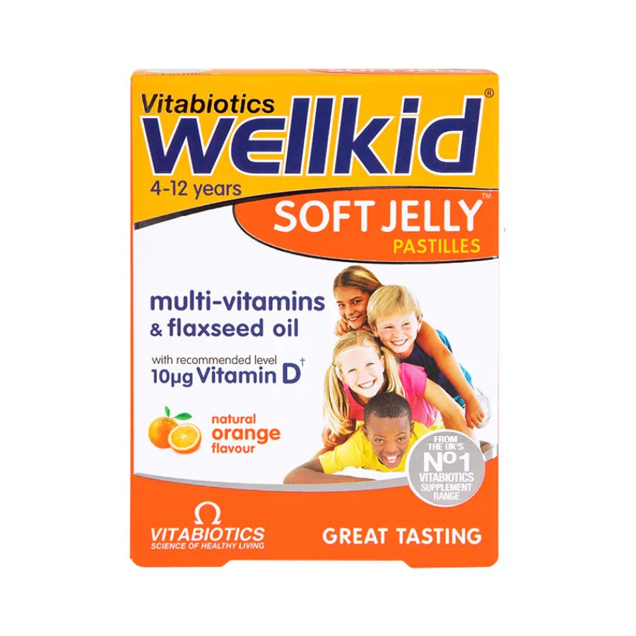 Vitabiotics WellKid Soft Jelly Pastilles 