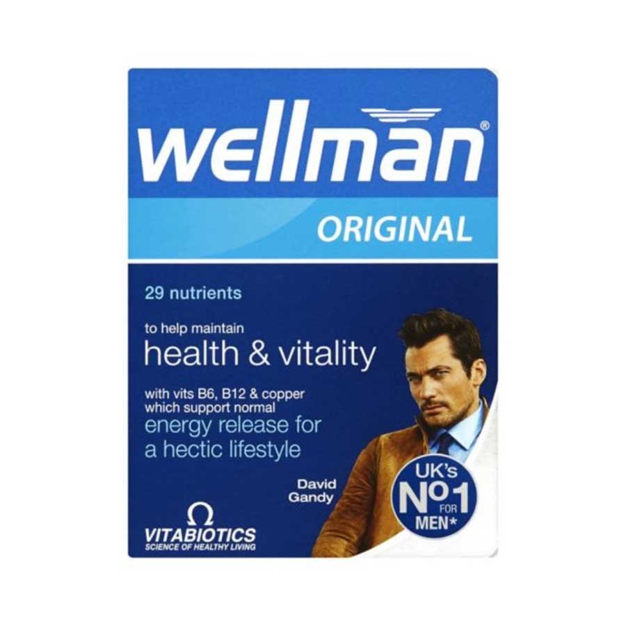 Wellman Original Vitabiotics - 30 Pack 