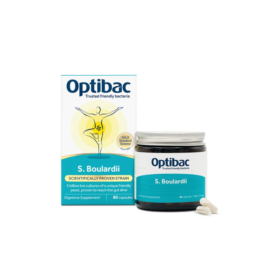 OptiBac Probiotic S. Boulardii Digestive Supplement