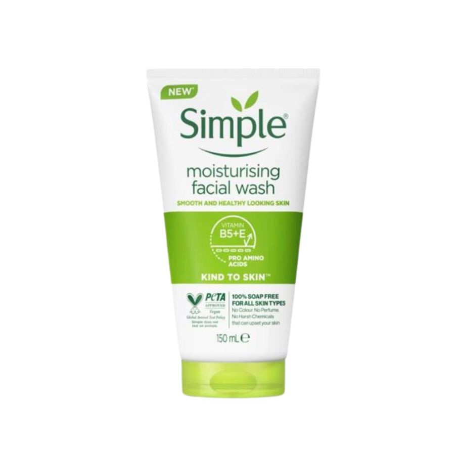 Simple Moisturising Facial Wash Kind To Skin 