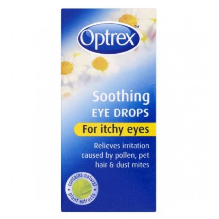 Optrex Soothing Eye Drops Itchy Eyes Buy Online McDaids Pharmacy