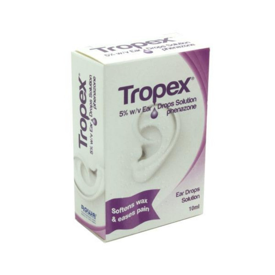 Tropex Phenazone Ear Drops Solution 10ml