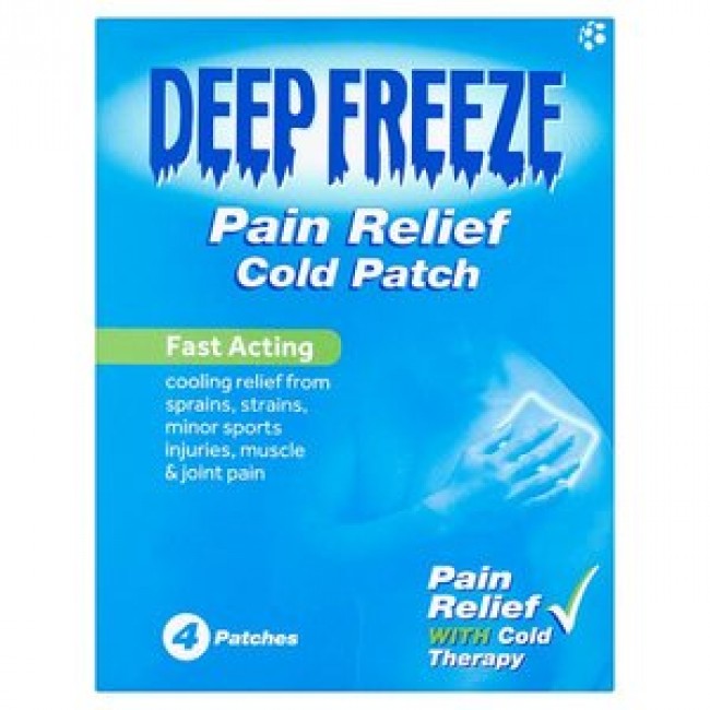 Deep Freeze Pain Relief Cold Patches