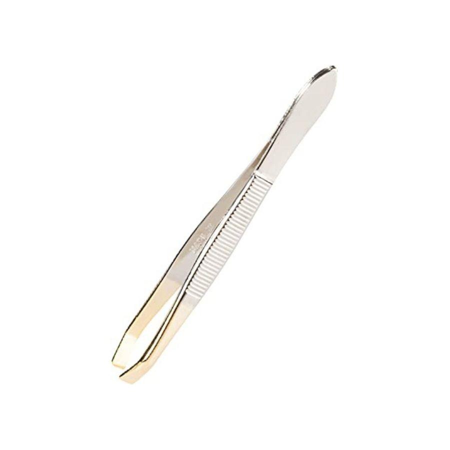 Infinity Straight Gold Tipped Tweezer