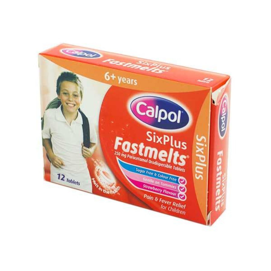 Calpol Infant Strawberry Sugar Free 6Plus