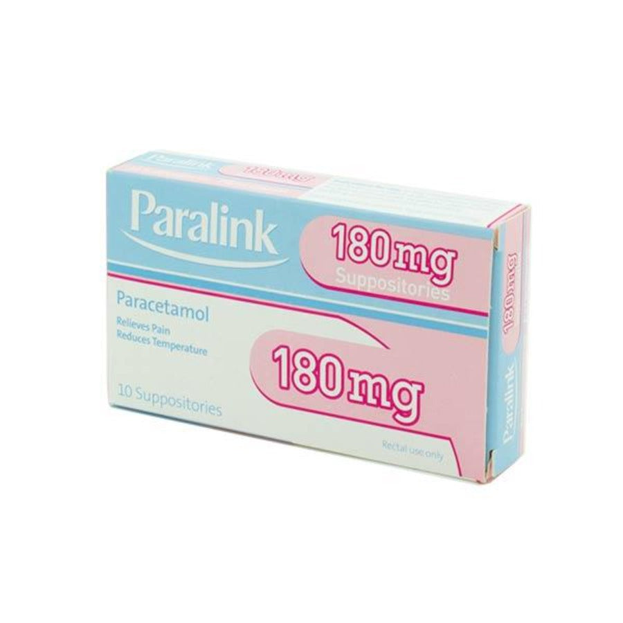 Paralink Suppositories 180mg Pack