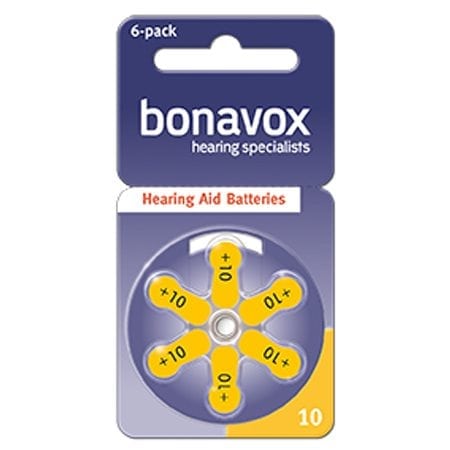Bonavox Hearing Aid Battery Number