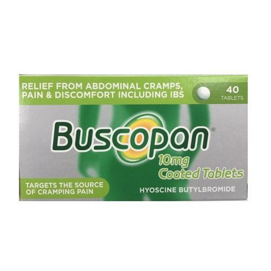 Buscopan 10mg Tablets IBS Cramps Abdominal Pain