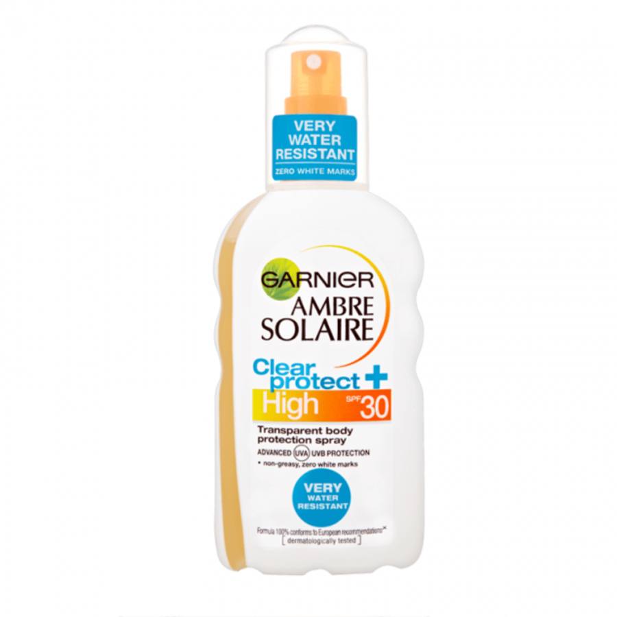Garnier Ambre Solaire Clear Protect Wet Skin SPF30 200ml