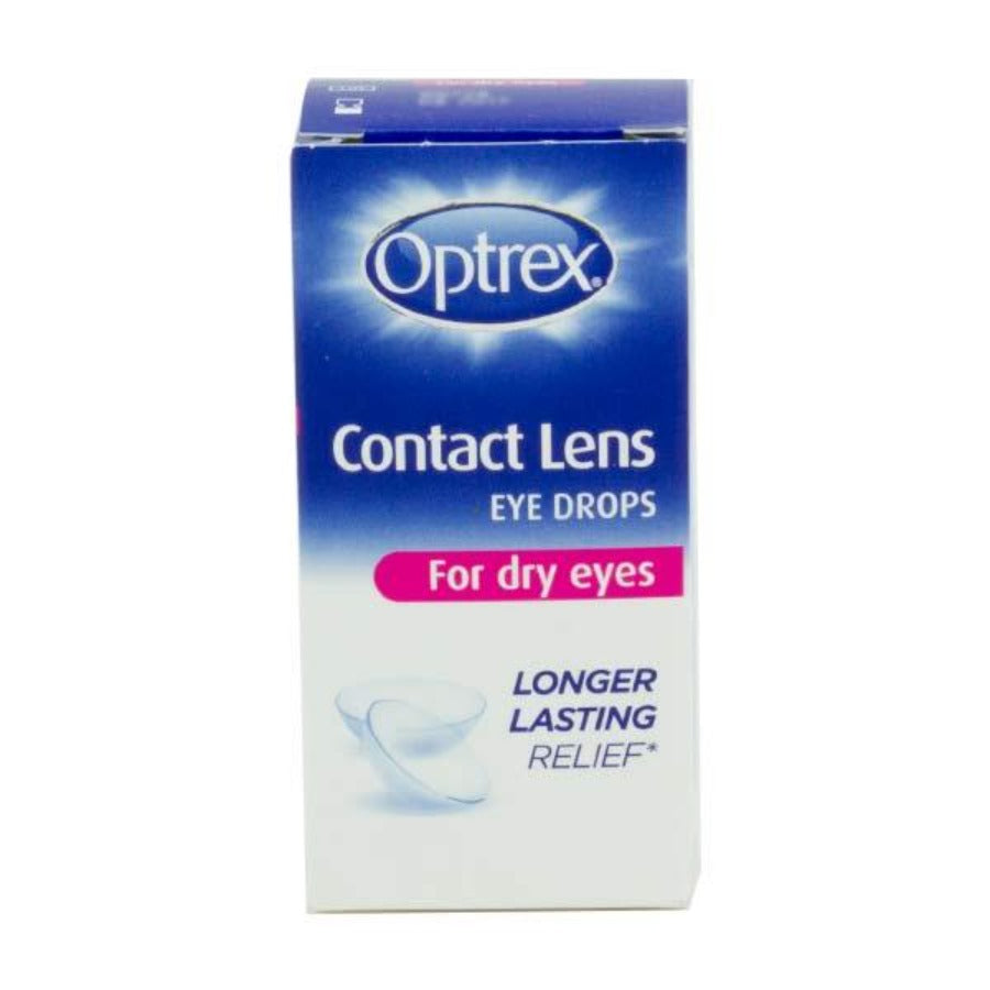 Optrex Contact Lens Eye Drops Dry Eyes 10ml