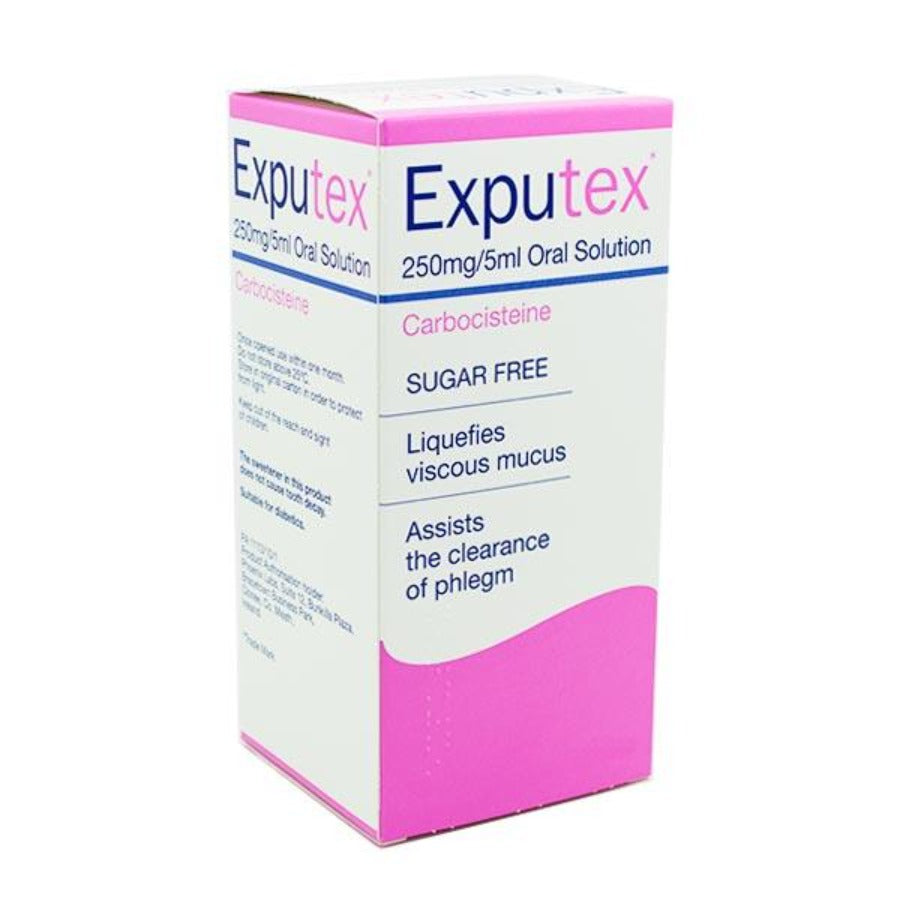 Exputex Carbocisteine 250mg 5ml Oral Solution