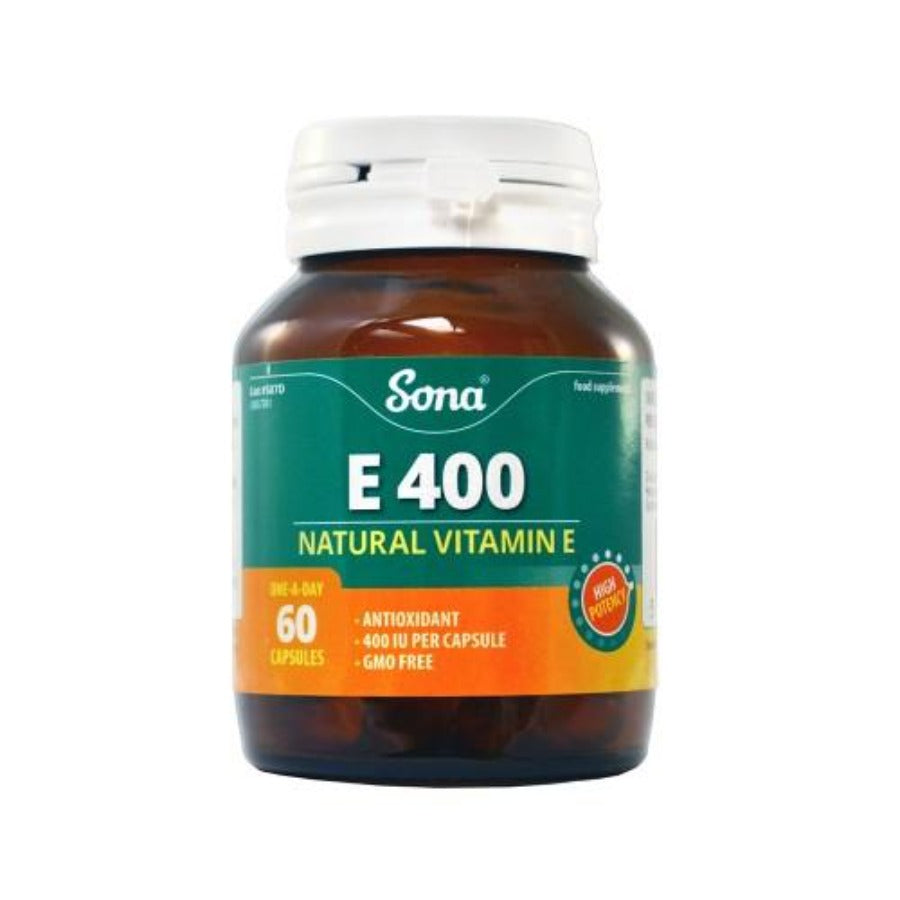 Sona E400 Natural Vitamin 60s
