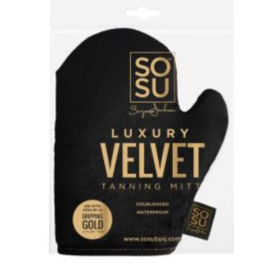 SoSu Luxury Velvet Tanning Mitt