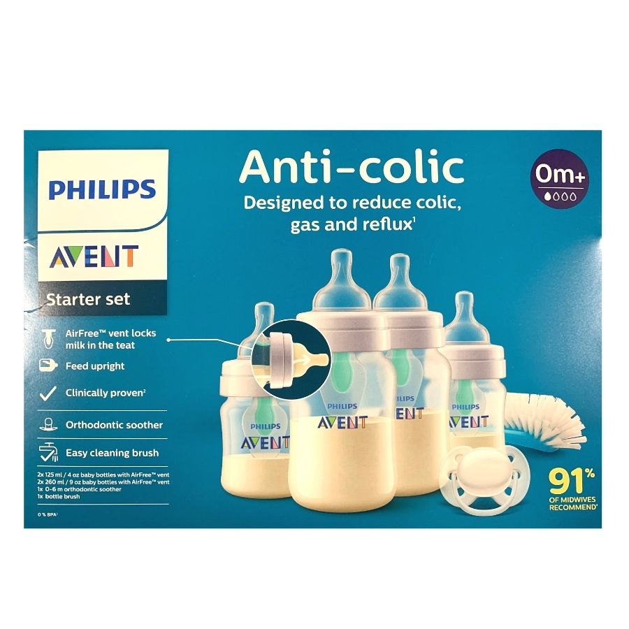 Philips Avent Newborn Anti Colic starter bottle giftset