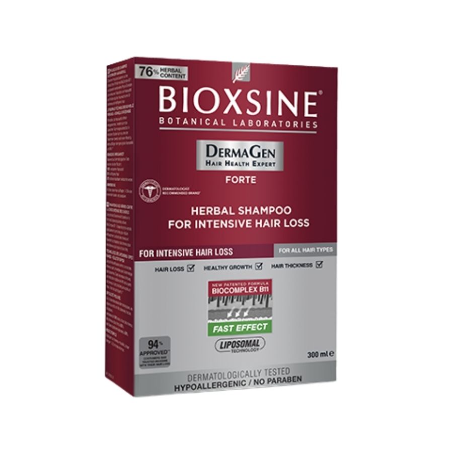 Bioxsine Forte Hair Loss Herbal Shampoo 300ml