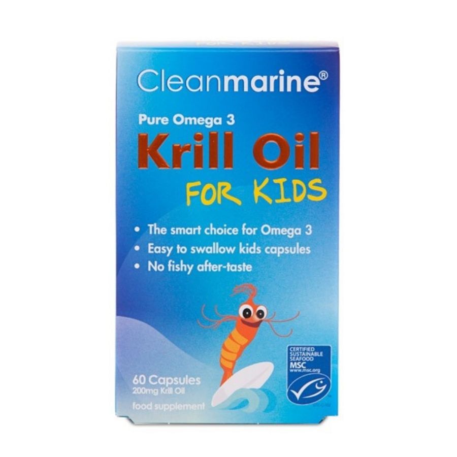 Cleanmarine Krill Oil Kids Capsules