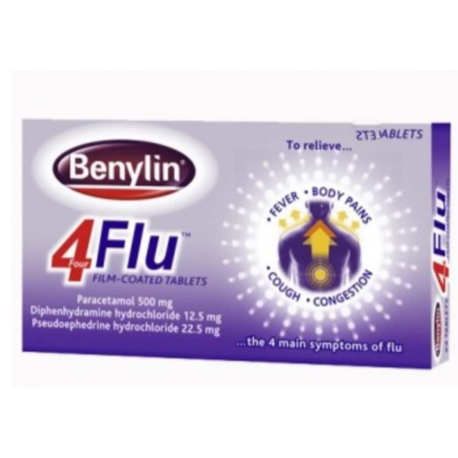 Benylin Flu Tablets Pack
