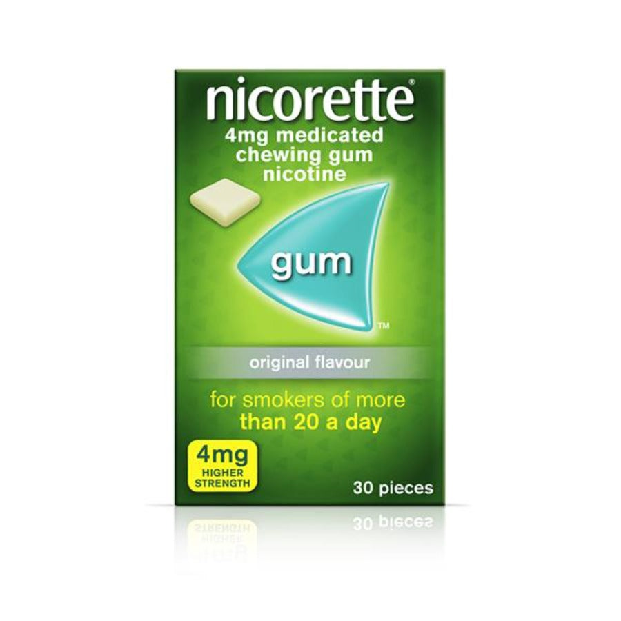 Nicorette 4mg Original Flavour Gum Piece