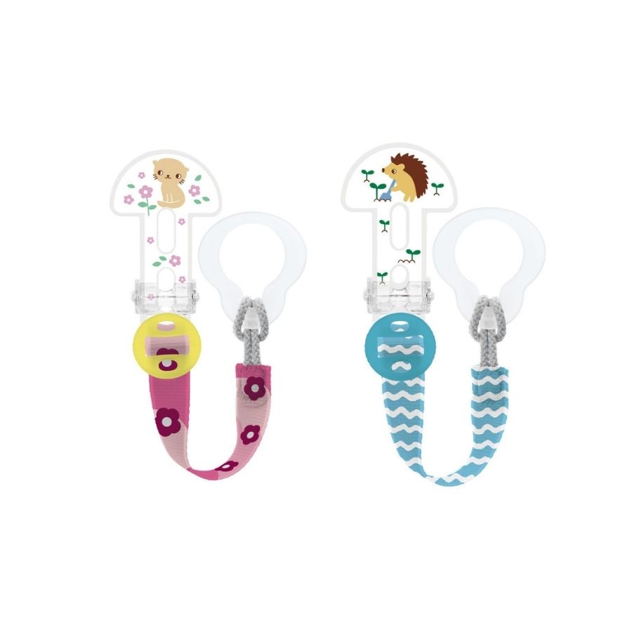 MAM Soother Clip Double Set 0+ Months