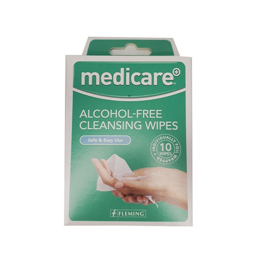 Medicare Alcohol Free Cleansing Wipes Pack