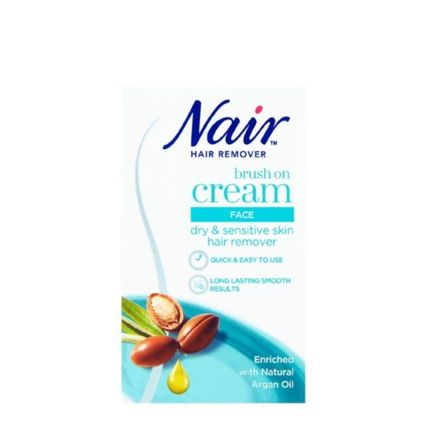 Nair Hair Remover Brush Cream Face