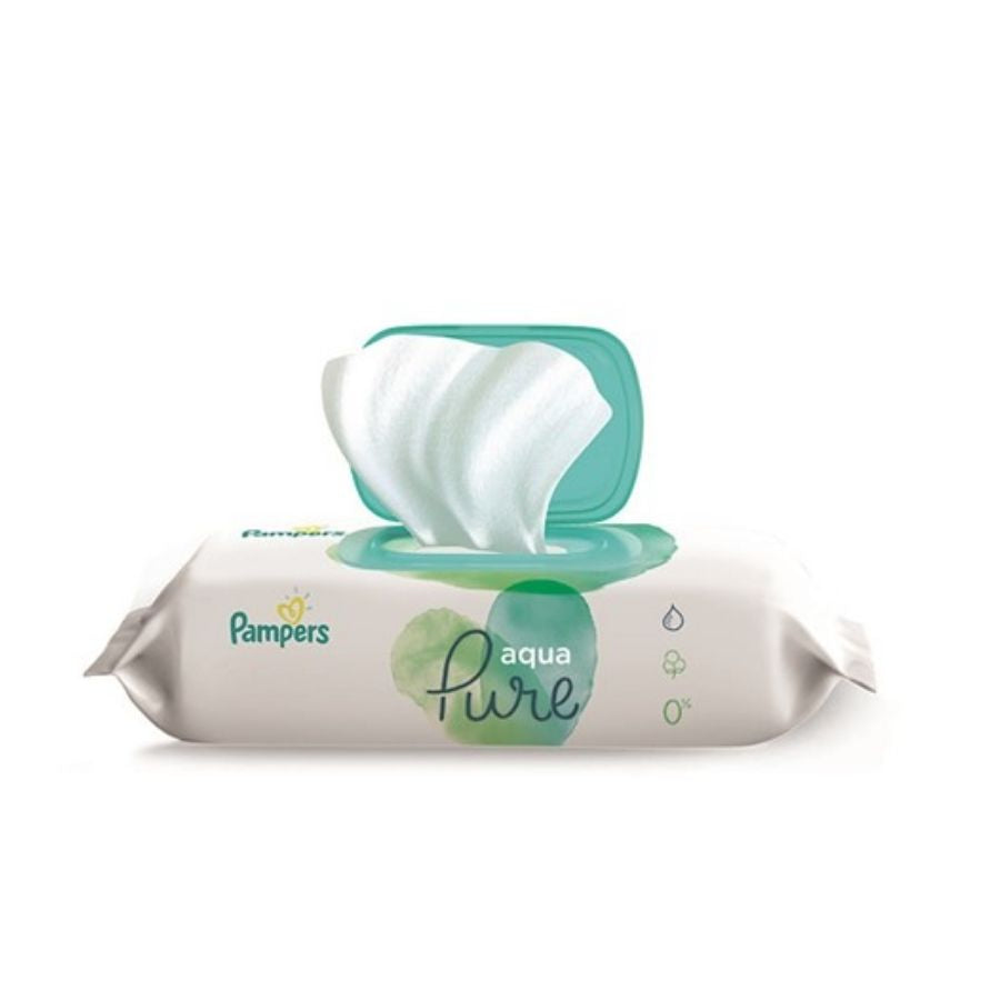 Pampers Pure Aqua Baby Wipes