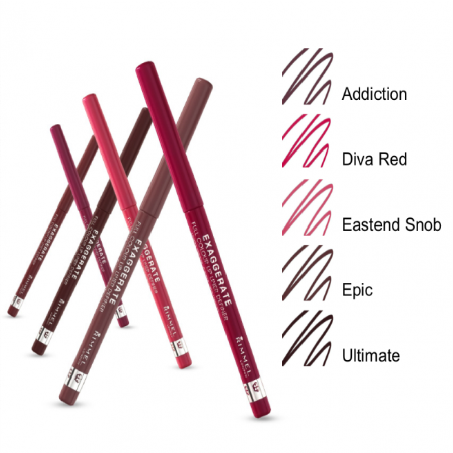Rimmel Exaggerate Automatic Lip Liner 25g