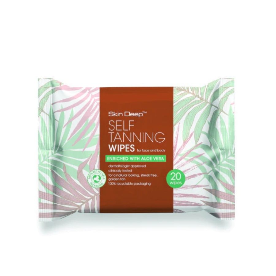 SkinDeep Self Tanning Wipes Pack