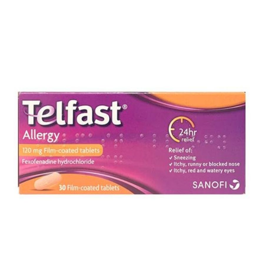 Telfast Allergy Tablets Pack