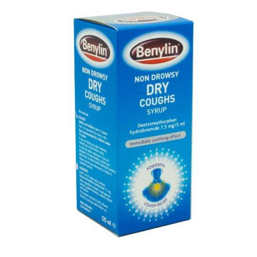 Benylin Non Drowsy Dry Coughs Syrup 125ml