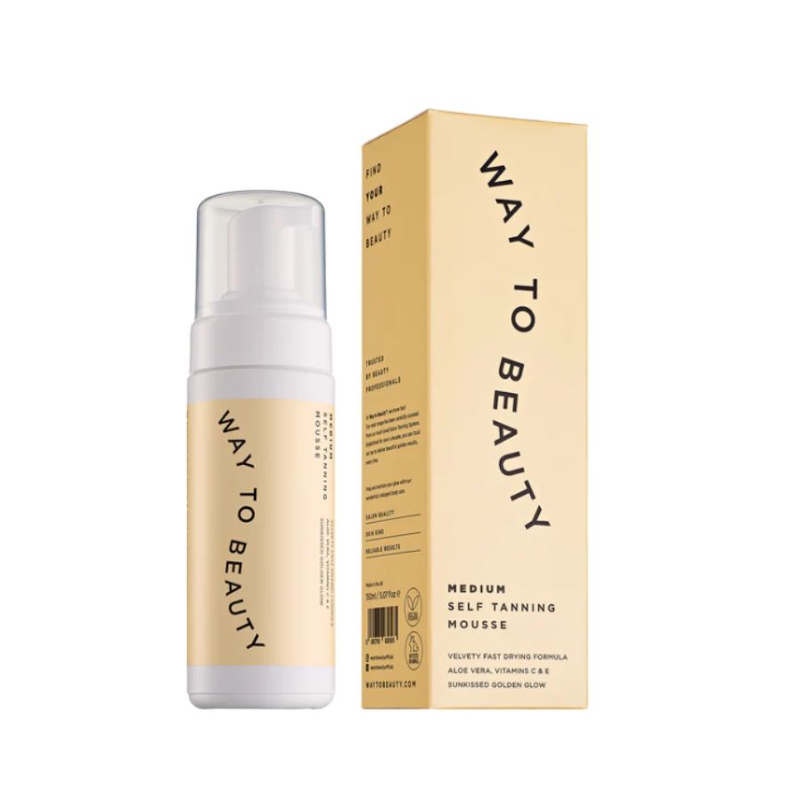 Way To Beauty Self Tanning Medium Mousse